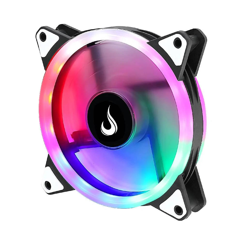 Imagem 3 de 5 do produto Fan Gamer Rise Mode, Galaxy Led, 120mm, Rainbow