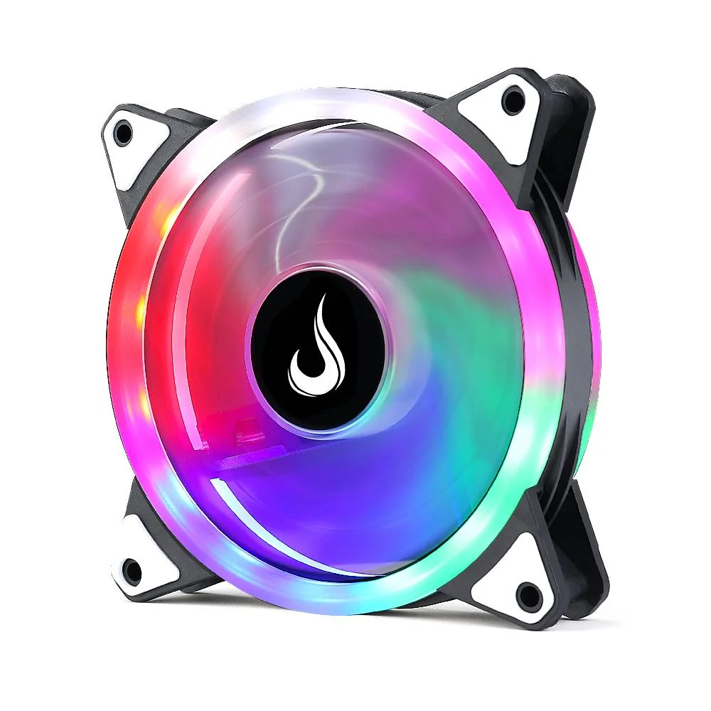 Imagem 4 de 5 do produto Fan Gamer Rise Mode, Galaxy Led, 120mm, Rainbow