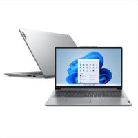 Notebook Lenovo Ideapad 1i, Intel Core i5-1235u, 16GB, SSD 512GB, Tela 15.6", Windows 11 Home, Cloud Grey - 82vy000xbr