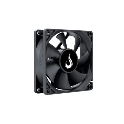 Ventoinha Rise Mode Black 80mm 1500 RPM Preto - RM-BK-02-FB