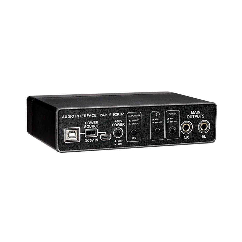 ゆん Interface De Áudio Profissonal Teyun Q22 KaBuM