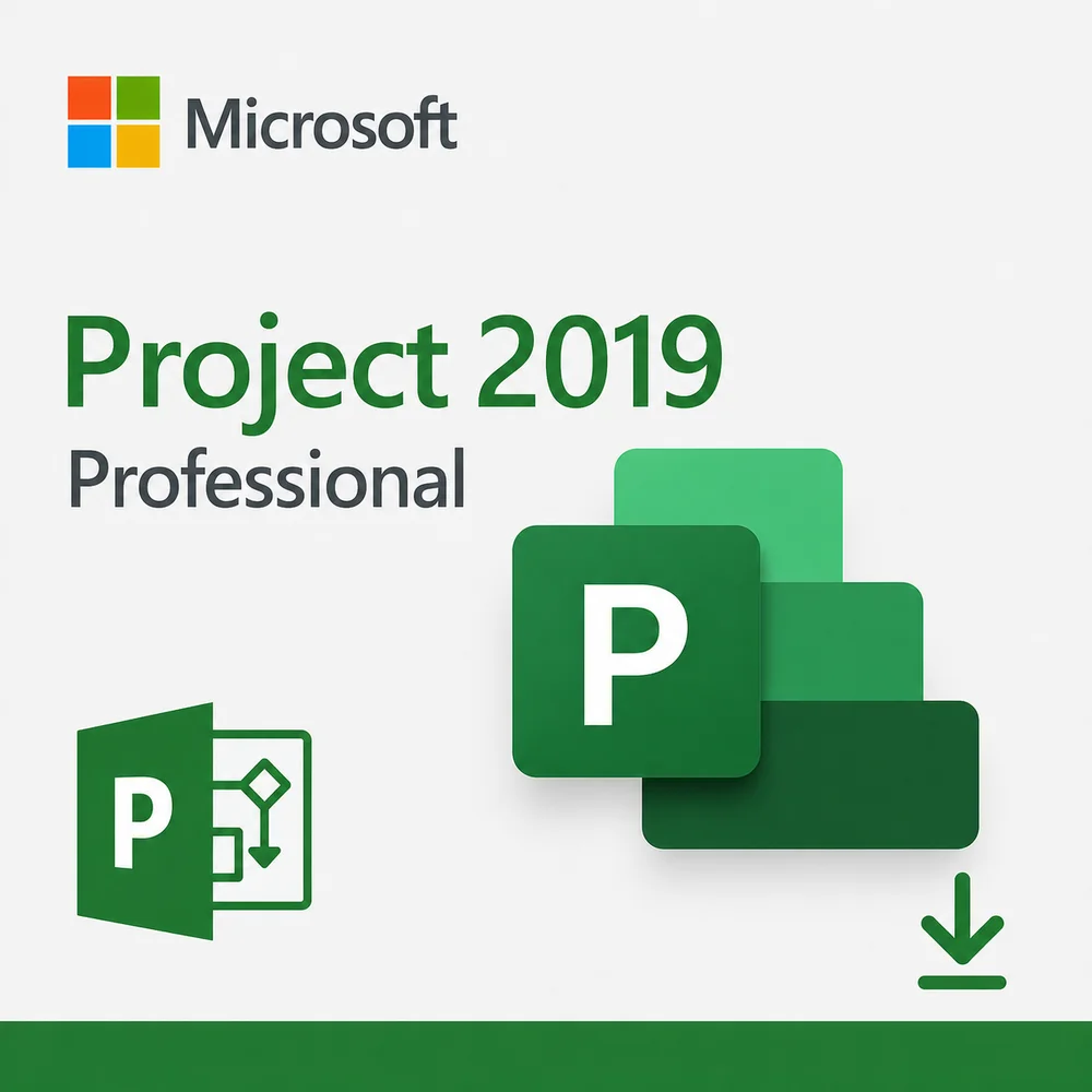 Licença Microsoft Project 2019 Pro, 32/64 Bits, Original Vitalícia – Cartão Físico