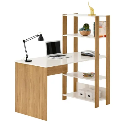 Mesa Para Computador Match, Com 3 Prateleiras