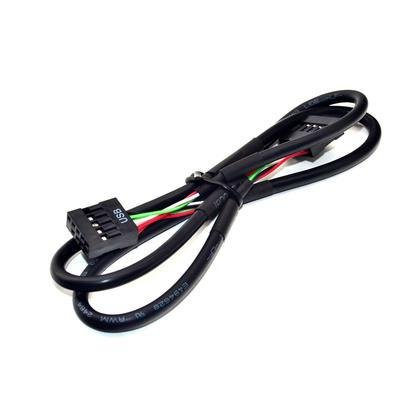 Cabo Extensor Alloyseed, USB 9 Pinos, Femea para Fêmea, 50CN
