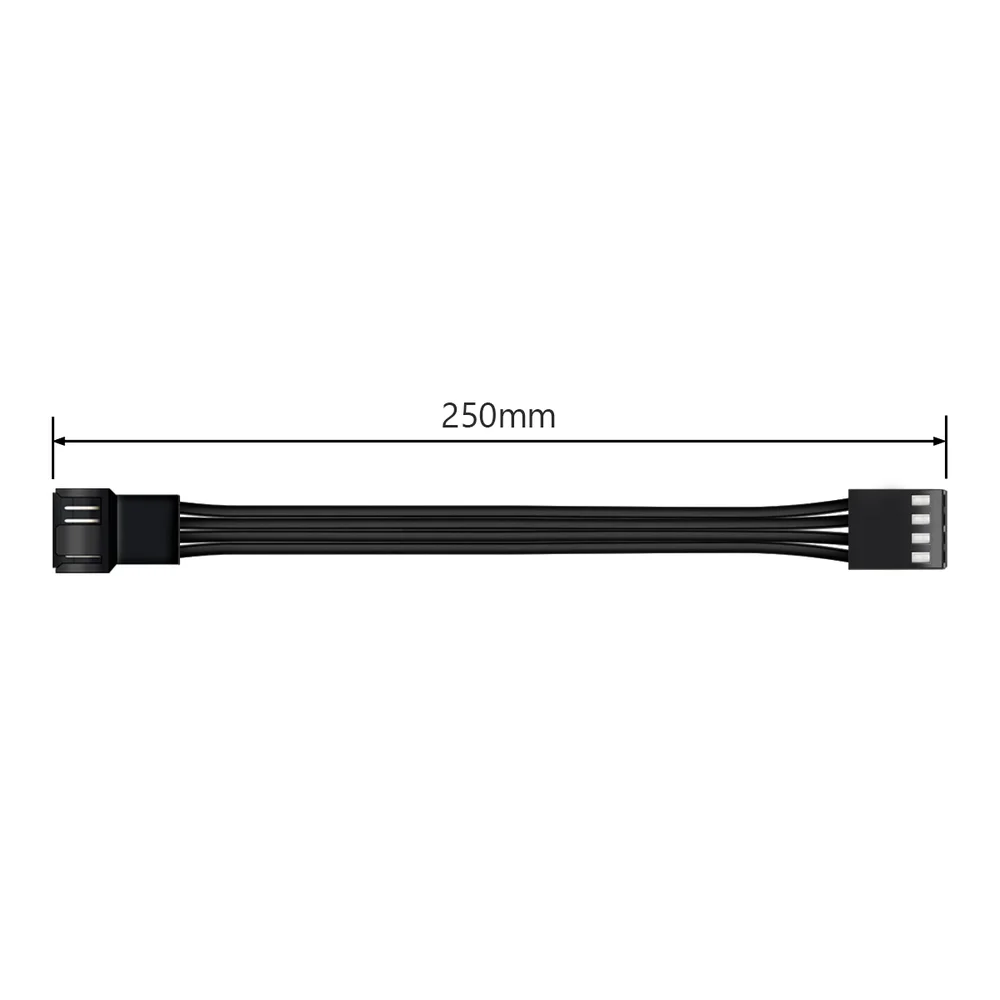 Imagem 3 de 5 do produto Cabo Extensor Alloyseed Pwm, Cooler Fan, 3 Ou 4 Pinos, 25cm, Extensor Fan