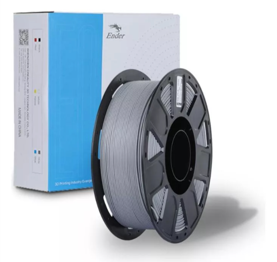 Filamento Creality Ender-Pla, 1.75Mm, Cinza (Grey) - 3301010123 - Para impressora 3D