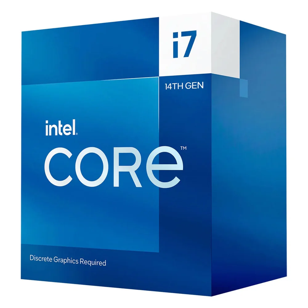 CPU Intel Core i7-14700K 14th Gen CPU Processador Intel Core i714700F Mega Maio KaBuM