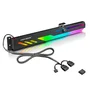 Suporte para Placa De Vídeo Coolmoon, LED ARGB 5V 3 Pinos, 280mm, Preto, Controlável 3