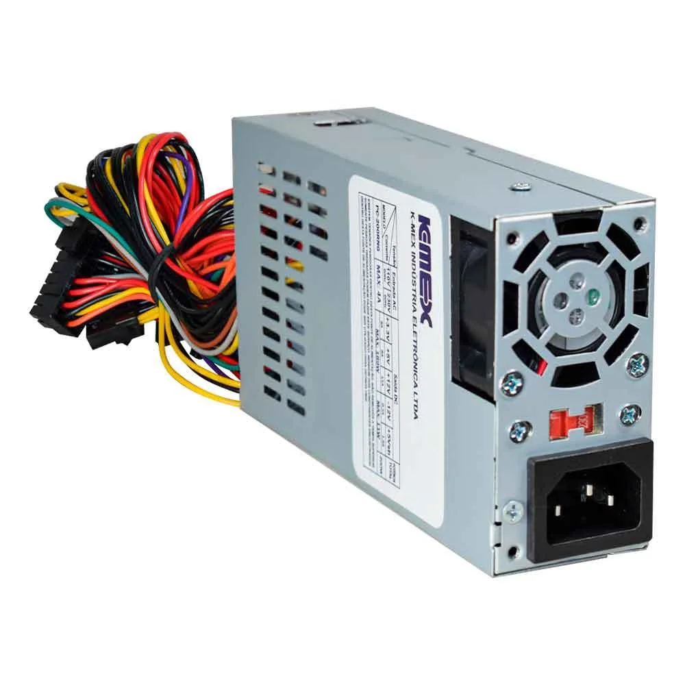 Fonte Alimentação K-mex Pc200rng, 200w, 110/220v, C/cabo