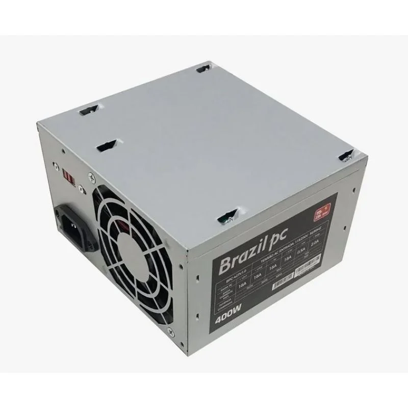 Imagem 2 de 3 do produto Fonte Atx 400w Real, Brazil pc Bpc-427v1.0, 24 Pinos, Oem