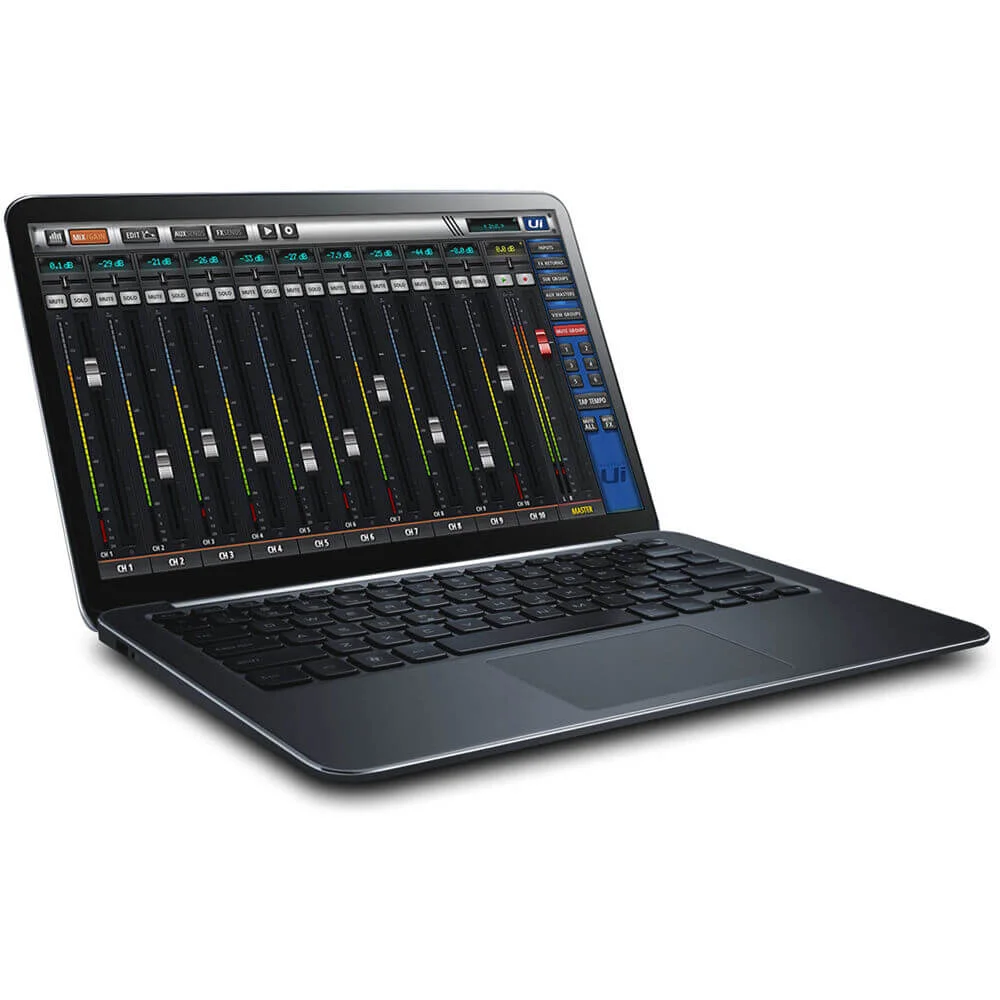 Imagem 2 de 5 do produto Mesa De Som Digital Soundcraft Ui16, Profissional, 16 Canais
