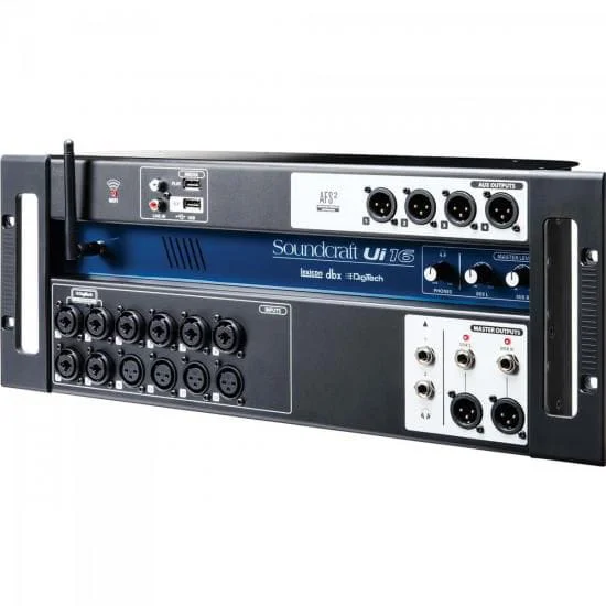 Imagem 5 de 5 do produto Mesa De Som Digital Soundcraft Ui16, Profissional, 16 Canais