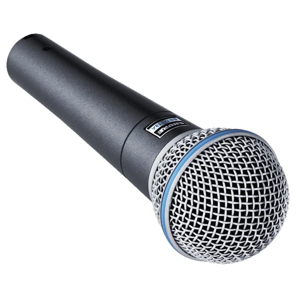 Microfone Shure Beta 58a Profissional KaBuM