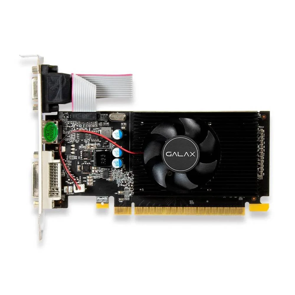 Imagem 4 de 5 do produto Placa De Vídeo Galax Geforce Gt 730, 4GB, DDR3, 128bits - 73gqf8hx00hd