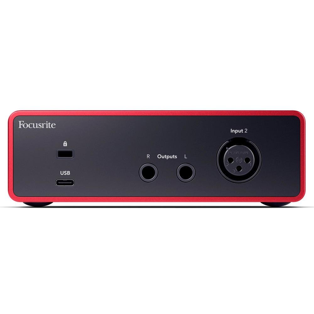 Kit Interface Focusrite Scarlett Solo Studio 4th