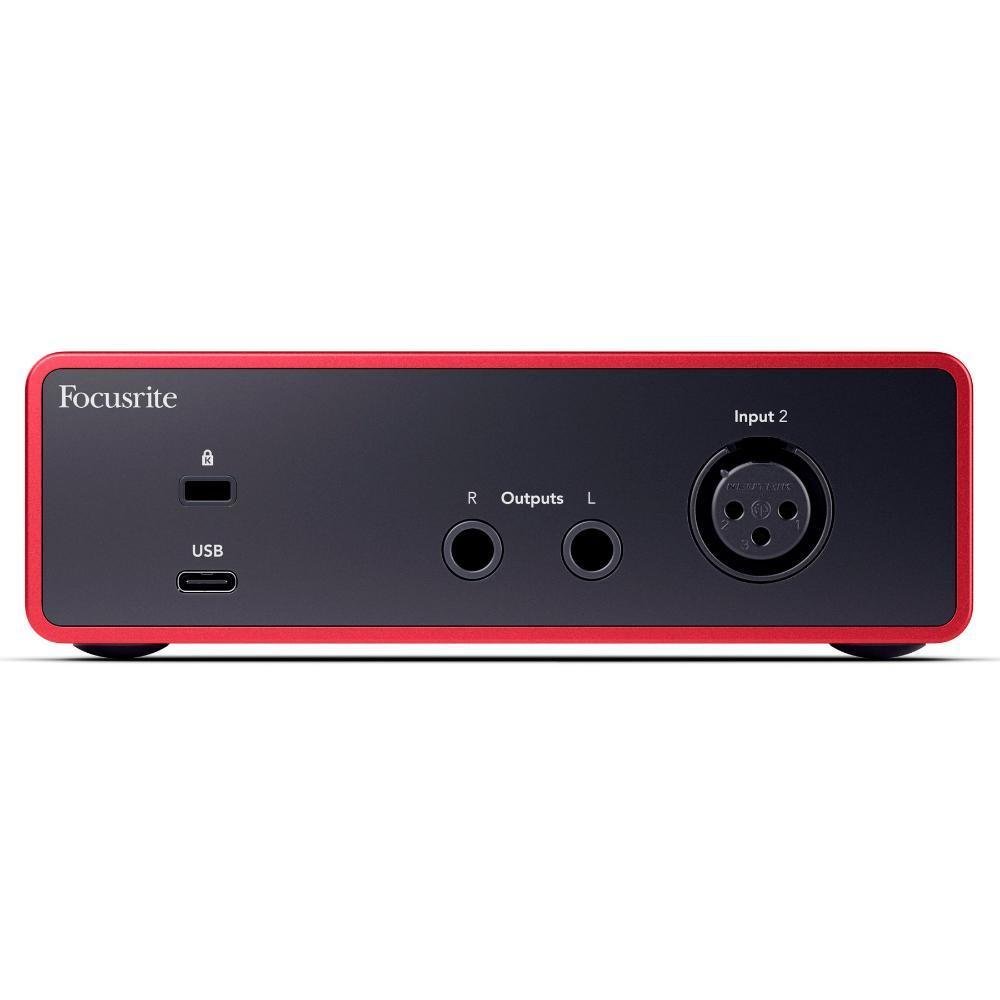 Interface De Áudio Focusrite Scarlett Solo KaBuM