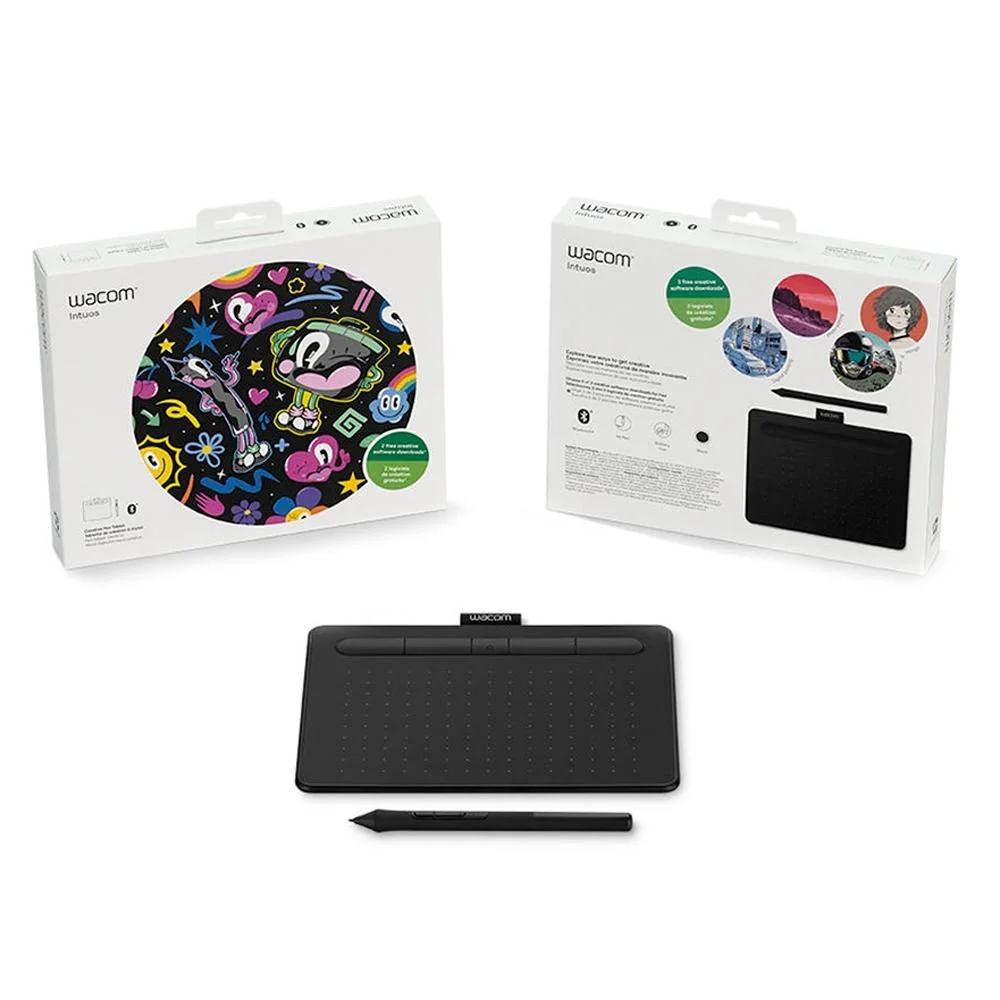 Imagem 3 de 5 do produto Mesa Digitalizadora Wacom Intuos Pequena, Bluetooth - Ctl-4100wlk0