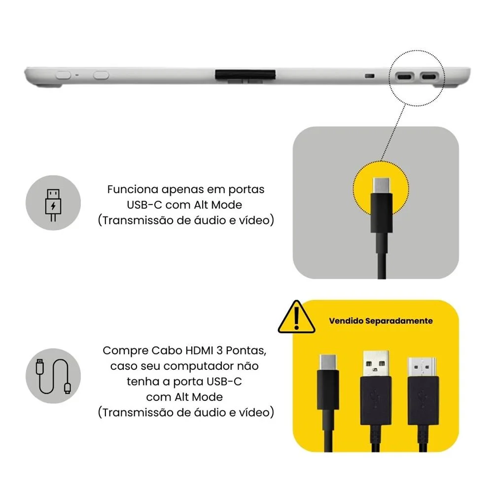 Mesa Digitalizadora Wacom One 12 KaBuM