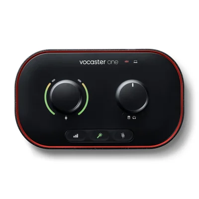 Kit Para Podcast, Interface De Áudio Focusrite + Microfone + Fone + Cabos