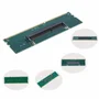Adaptador De Memória Ram Ddr3, Notebook Para Pc Computador - Verde