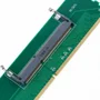 Adaptador De Memória Ram Ddr3, Notebook Para Pc Computador - Verde