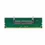 Adaptador De Memória Ram Ddr3, Notebook Para Pc Computador - Verde