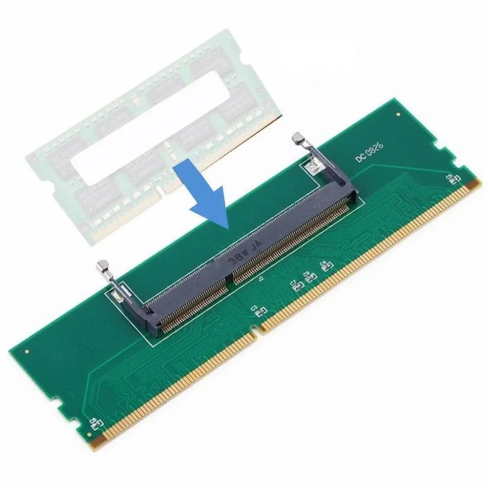 Adaptador De Memória Ram Ddr3, Notebook Para Pc Computador - Verde Adaptador De Memória Ram Ddr3, Notebook Para Pc Computador - Verde