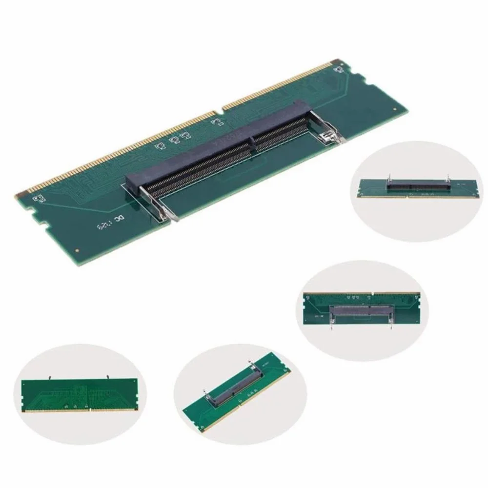 Adaptador De Memória Ram Ddr3, Notebook Para Pc Computador - Verde Adaptador De Memória Ram Ddr3, Notebook Para Pc Computador - Verde
