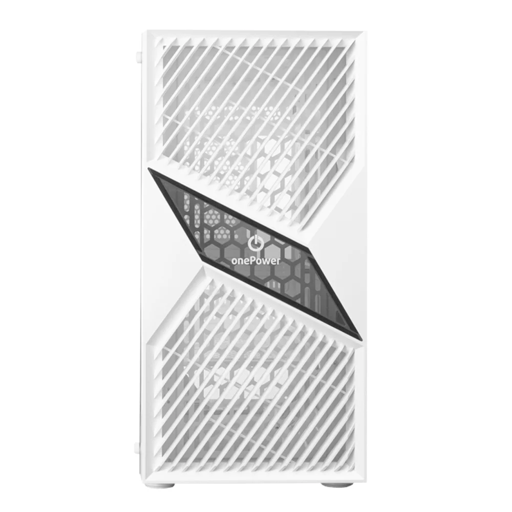 Imagem 2 de 5 do produto Gabinete Gamer, Mid Tower, Sem Fan, Sem Fonte, Branco - Cc-201w