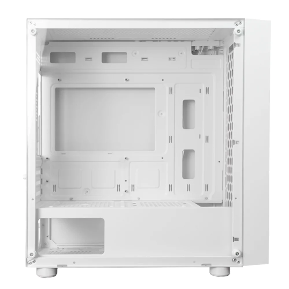 Imagem 5 de 5 do produto Gabinete Gamer, Mid Tower, Sem Fan, Sem Fonte, Branco - Cc-201w