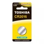 Bateria Toshiba Cr2016 3v, Cartela Com 5