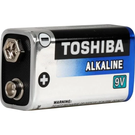 Imagem 4 de 5 do produto Pilha Alcalina Toshiba 9v, High Power - 6lr61gcp