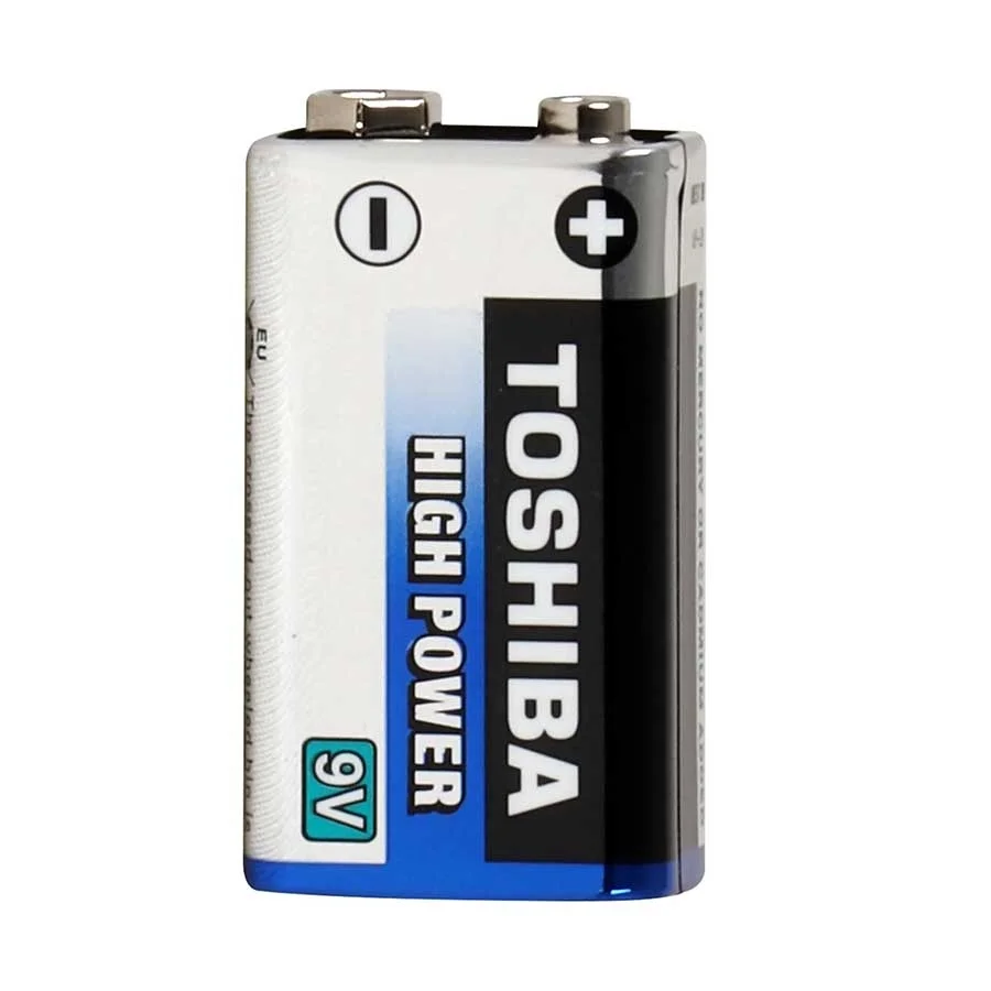 Imagem 5 de 5 do produto Pilha Alcalina Toshiba 9v, High Power - 6lr61gcp