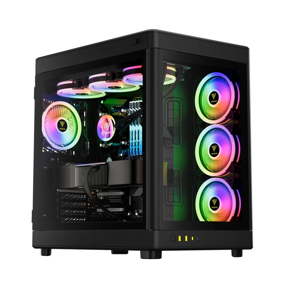 Gabinete Gamer, Gamdias Neso P1 B, FULL Tower, Preto