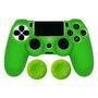 Capa Capinha Case Skin Para Controle De Ps4 Playstation 4 Cor: Verde