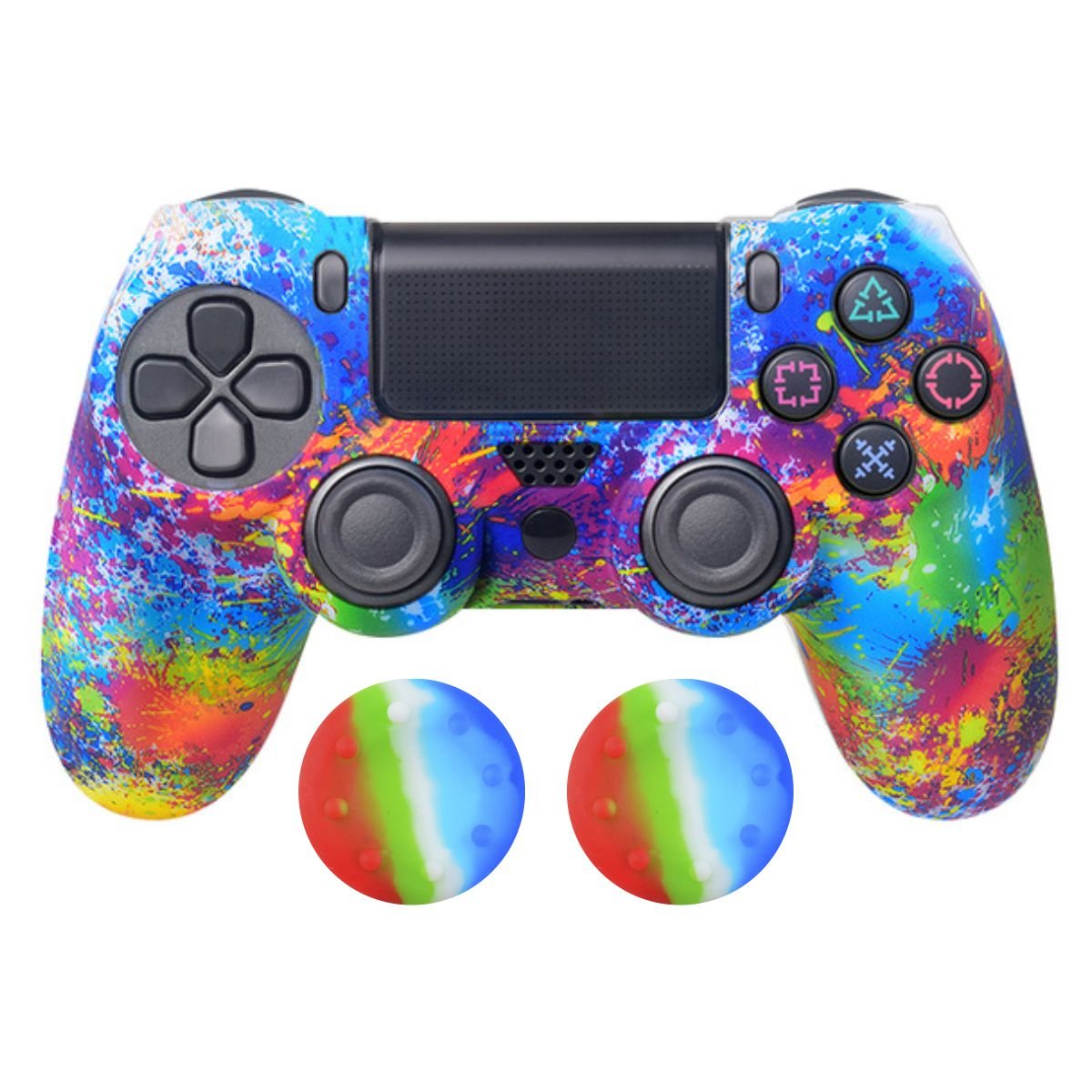Capa Capinha Case Skin Para Controle De Ps4 Playstation 4 Cor: Graffiti 04