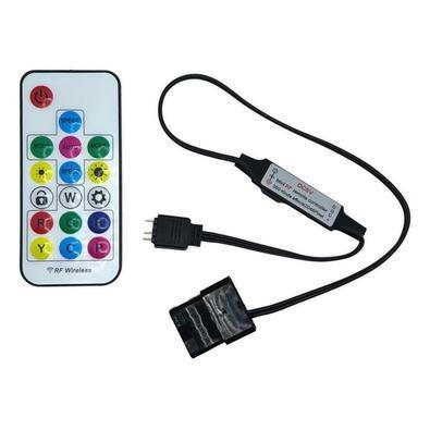 Controladora Alloyseed ARGB, 5v, 3 Pinos, Alimentação Molex, Com Controle Remoto