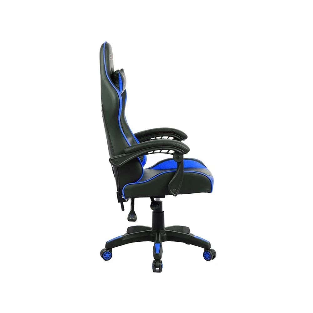 Imagem 2 de 5 do produto Cadeira Gamer Level, Preto, Azul - Lv-c01dn