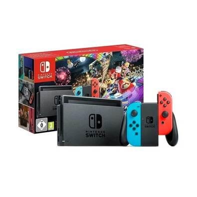 Console Nintendo Switch Azul E Vermelho KaBuM