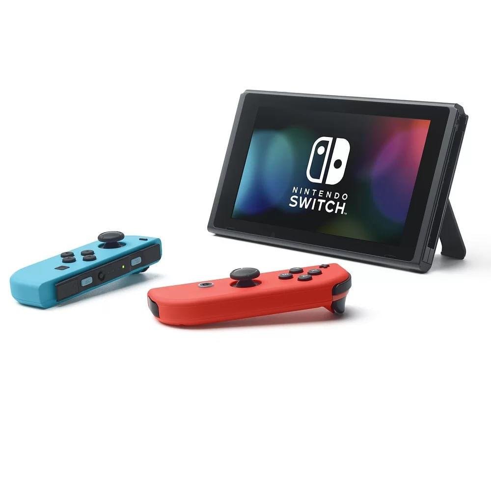 Console Nintendo Switch Azul E Vermelho KaBuM
