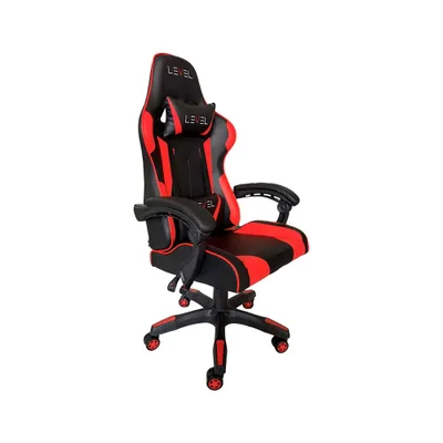 Cadeira Gamer Level, Preto, Vermelho - Lv-c01dn
