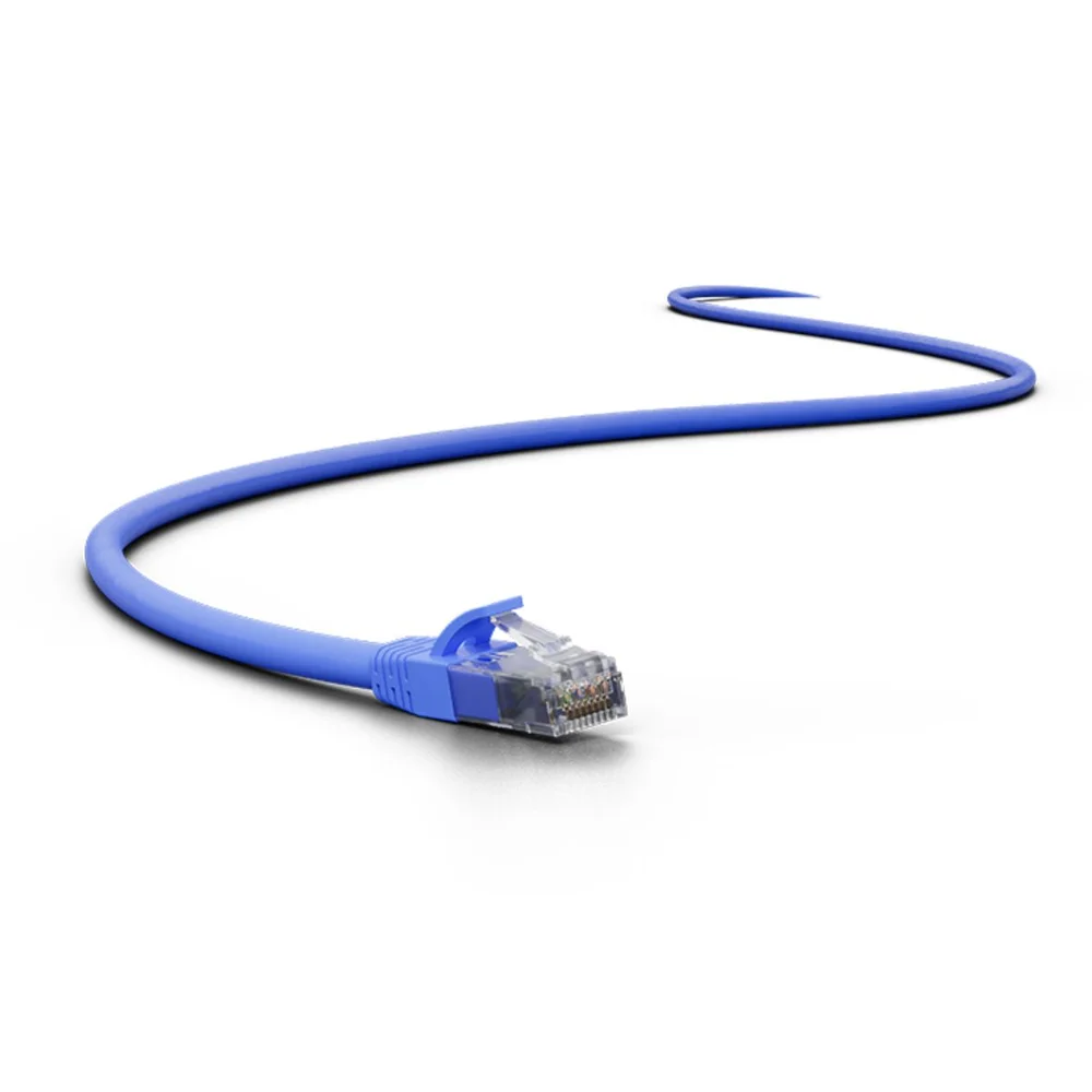 Imagem 3 de 5 do produto Patch Cord Impact Intelbras, Giga Utp Cat6 4p, 1,5 Metros, Azul - 4830099