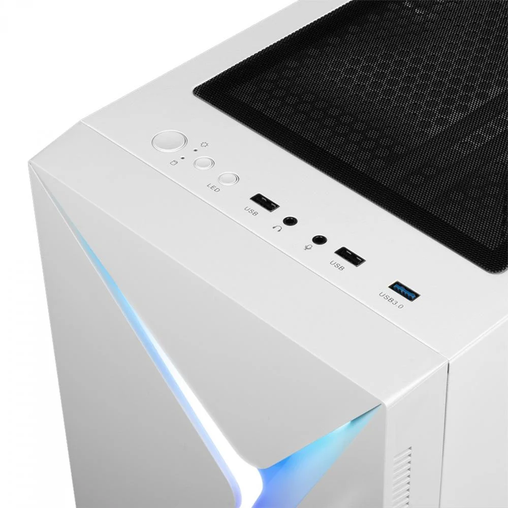 Imagem 4 de 5 do produto Gabinete Gamer Gamdias Argus, E4 Elite, Branco