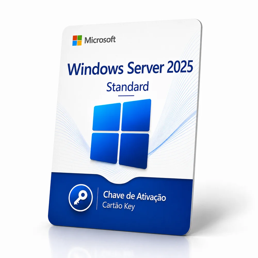 Imagem 3 de 5 do produto Licença Windows Server 2025 Standard 64 Bits, 16 Core, Chave Original Microsoft, Ativação Vitalícia Para 1 Servidor - Cartão Físico