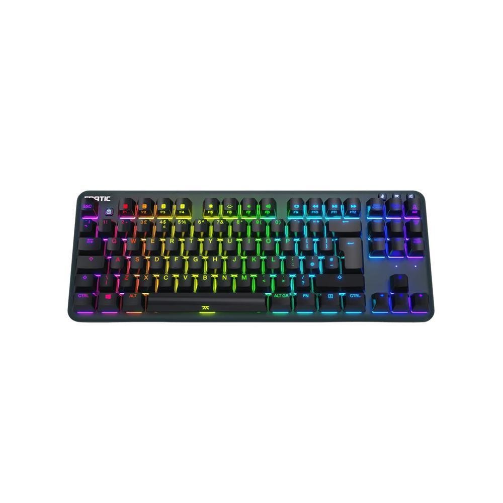 Teclado Mecânico Fnatic Mini Streak Speed Tkl, RGB, Preto Teclado Mecânico Fnatic Mini Streak Speed Tkl, RGB, Preto