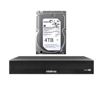 Dvr Intelbras, 8ch Mhdx 1008-c, Multi Hd, C/hd 4tb