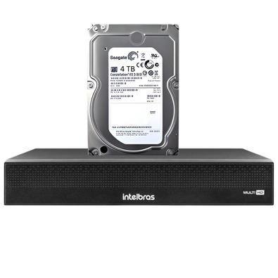 Dvr Multi Hd Intelbras, 16canais, Mhdx 1016-c, C/ HD 4tb