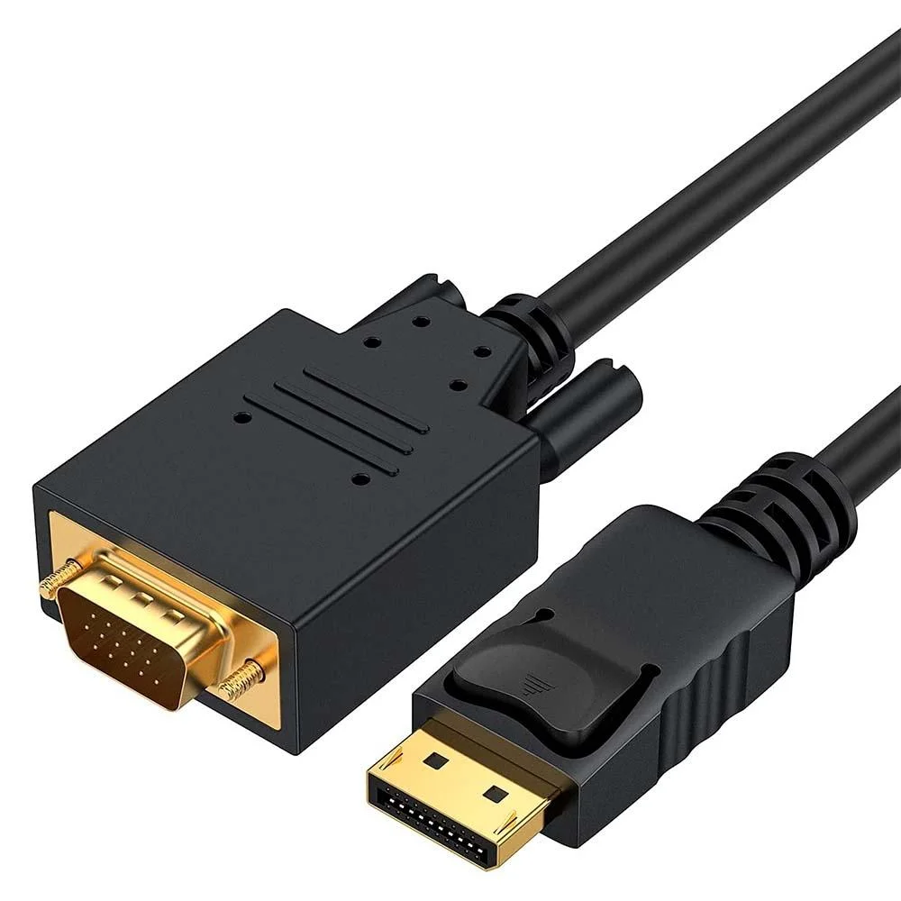 Imagem 2 de 4 do produto Cabo Adaptador DisplayPort X VGA, 1.8M, F3 - Jc-Dp-Vga18