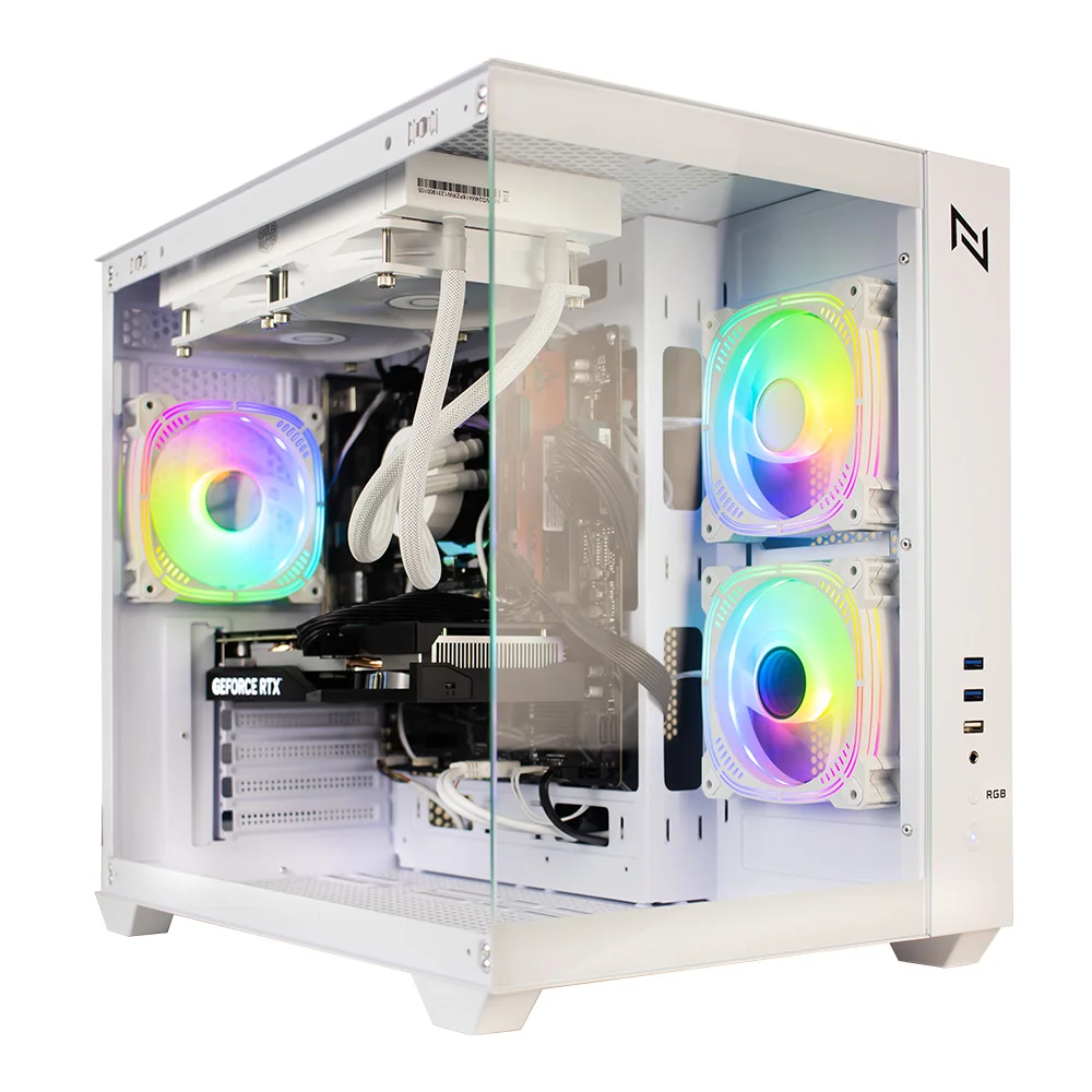PC Gamer Balão.info Aquarium, AMD Ryzen 5-5600g, 16GB RAM, Radeon Vega 7 Integrado, SSD 480GB M.2, Fonte 500W 80 Plus, Windows 11  - Nli86304
