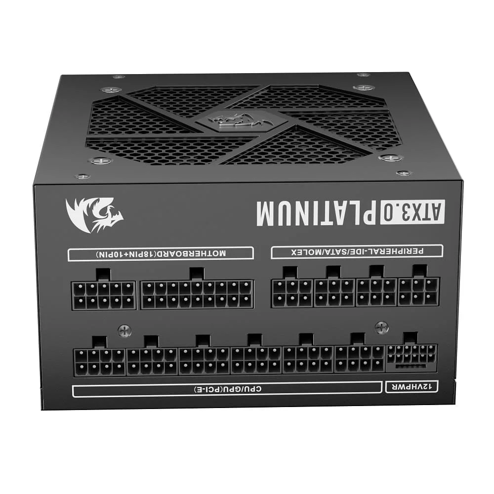 Imagem 4 de 5 do produto Fonte Redragon, ATX 1000w, 80 Plus, Platinum, Preto, Full Modular